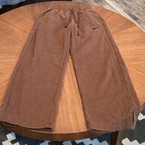 Nike Brown Joggers with Adjustable Comfort